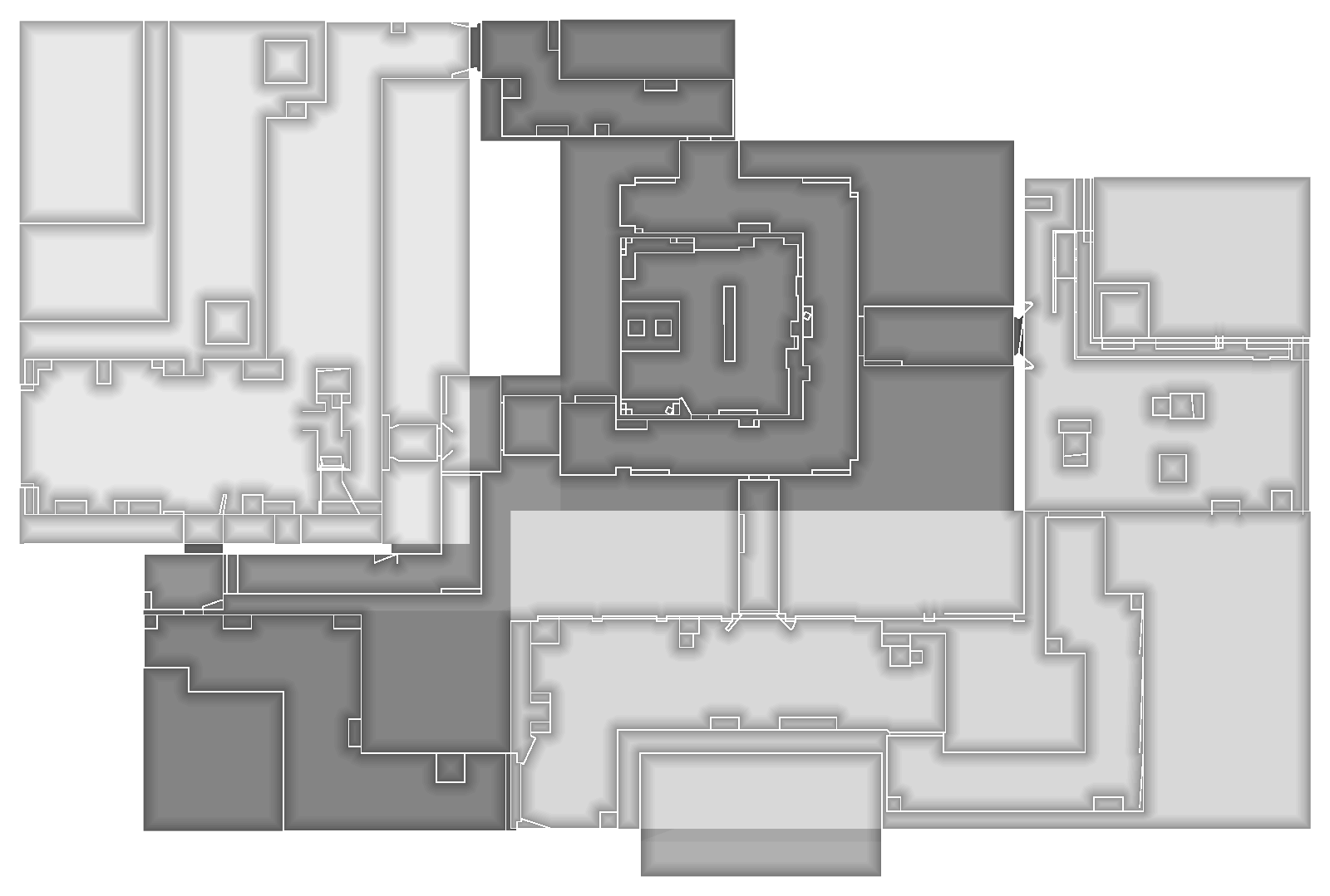 Floor plan ng Horror Nerve gas